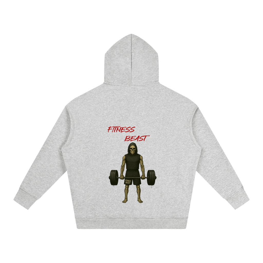 Oversize Reaper Lifting Fleeced Hoodie