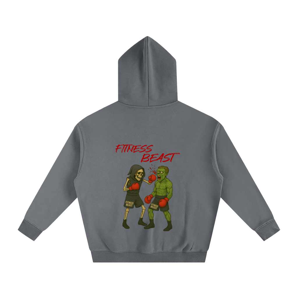 Oversize Boxing Fleeced Hoodie