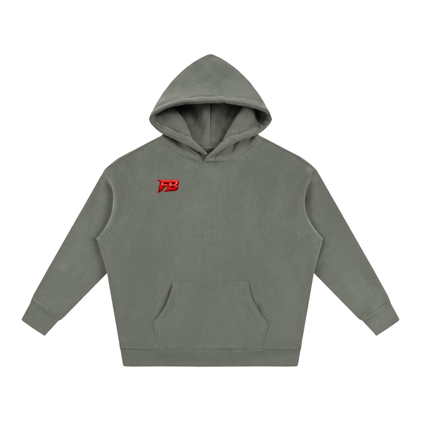 Oversize Reaper Lifting Fleeced Hoodie