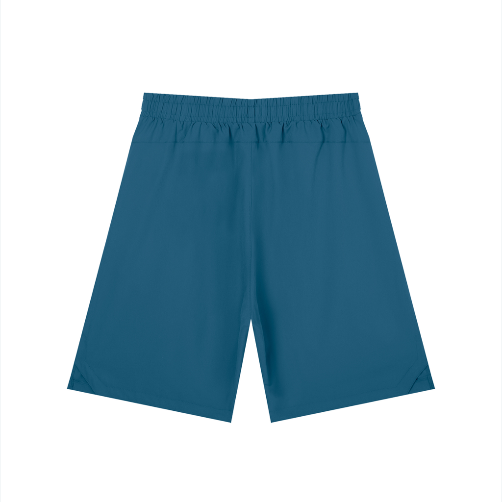 Men’s Solid Cross Elastic Waist Shorts