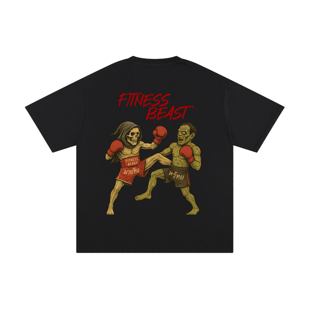 Unisex Pure Cotton Reaper  Muay Thai T-Shirt