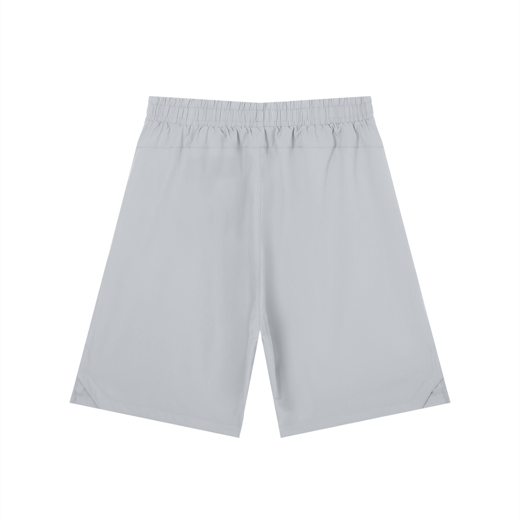 Men’s Solid Cross Elastic Waist Shorts