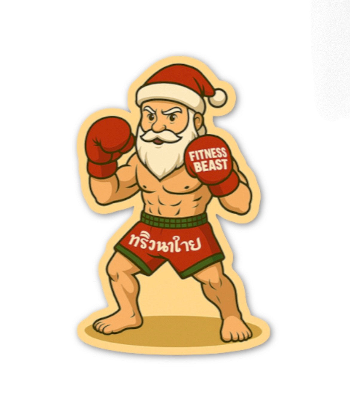 Seasonal Muay Thai Sticker