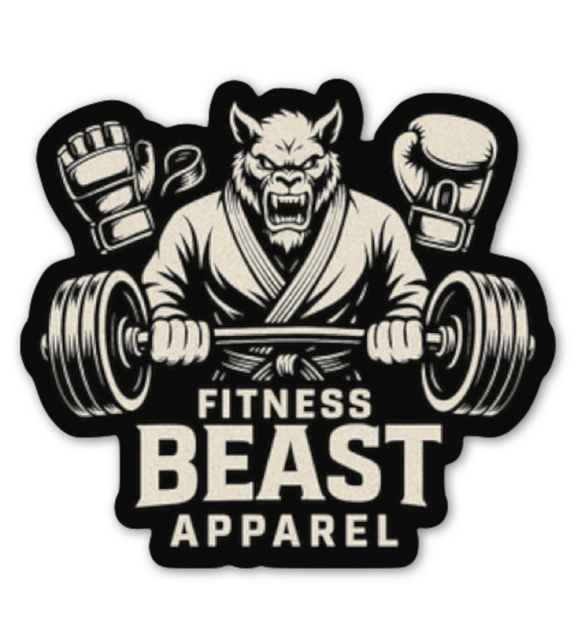 Fitness Beast Original Sticker