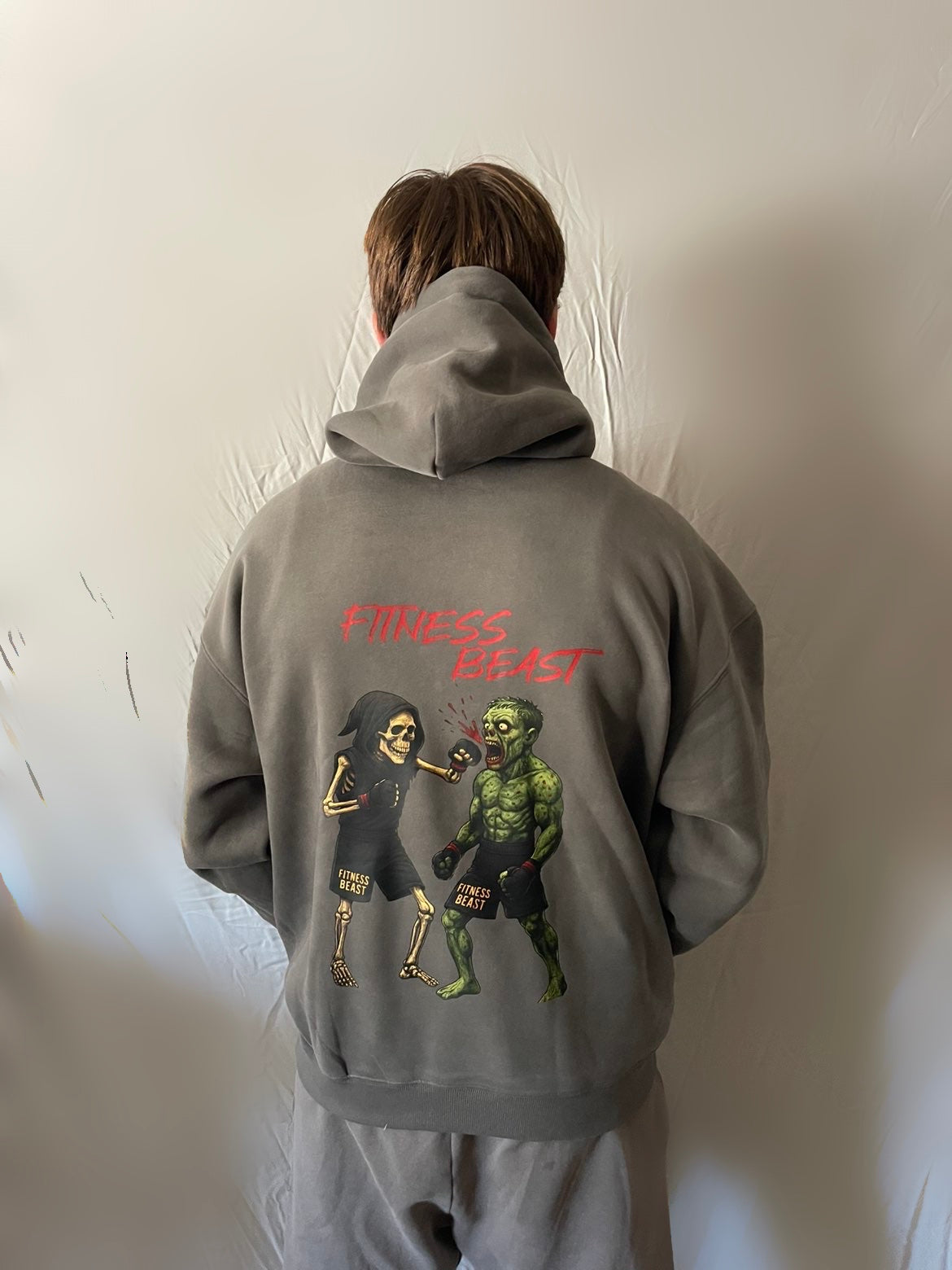 MMA Reaper and Zombie Premium Hoodie