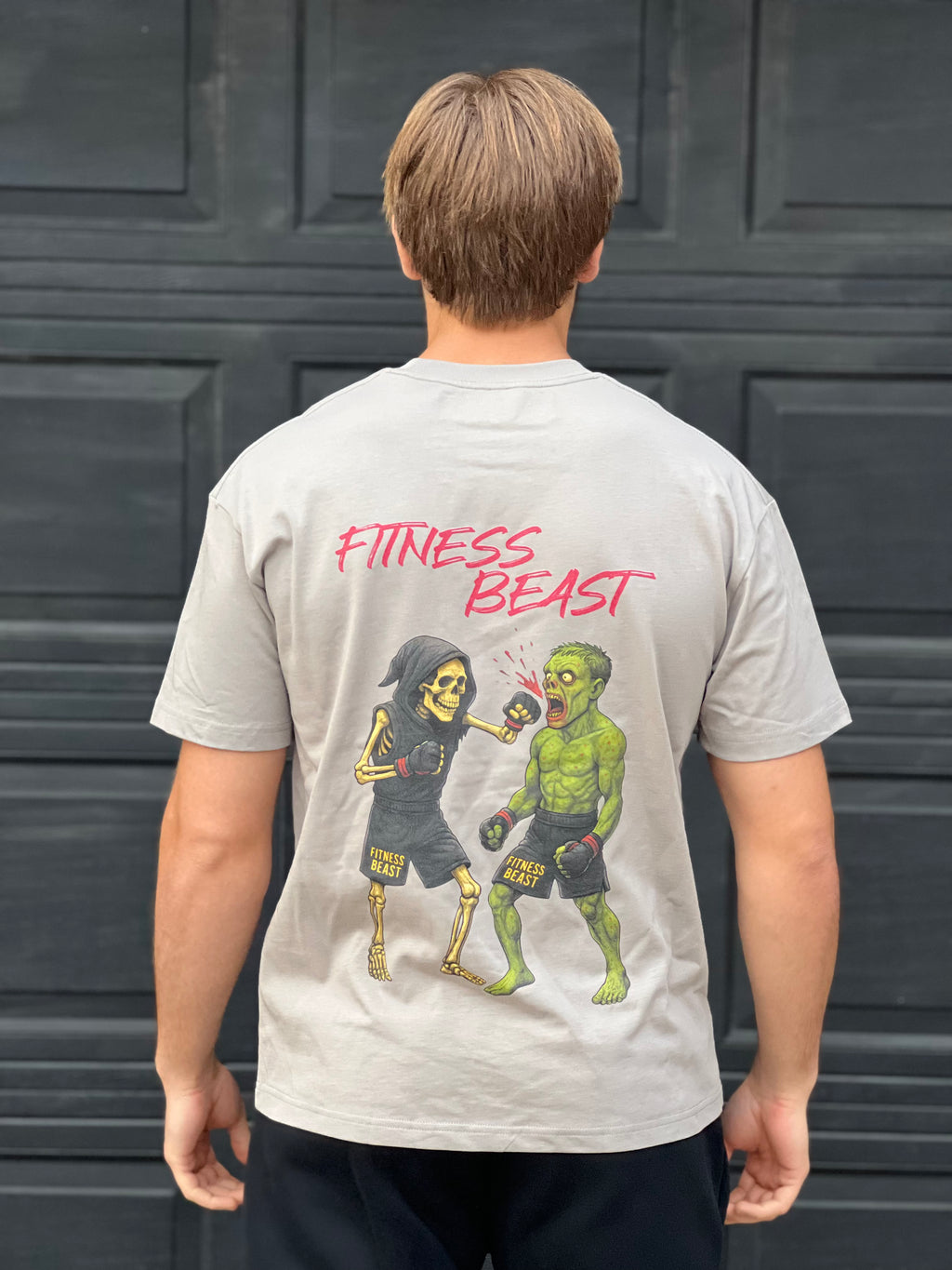 MMA Reaper and Zombie Oversized T-Shirt
