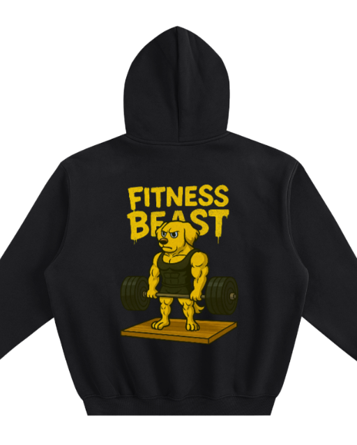 Black Lifting Hoodie