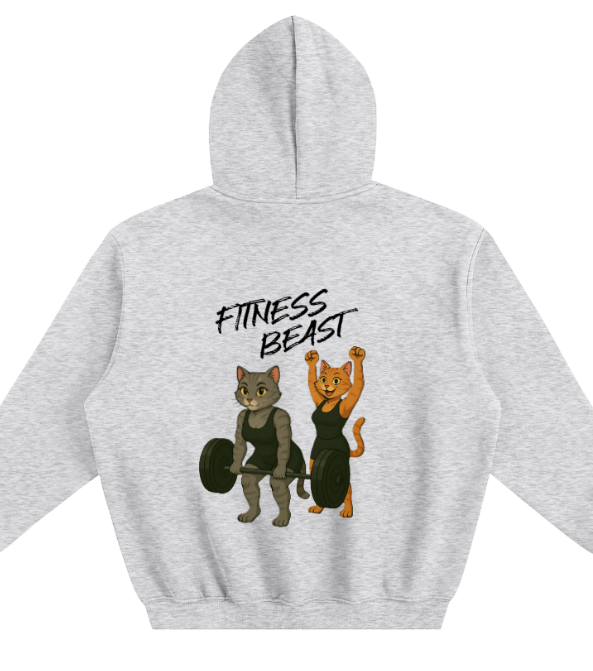 Women's Grey Lifting Hoodie