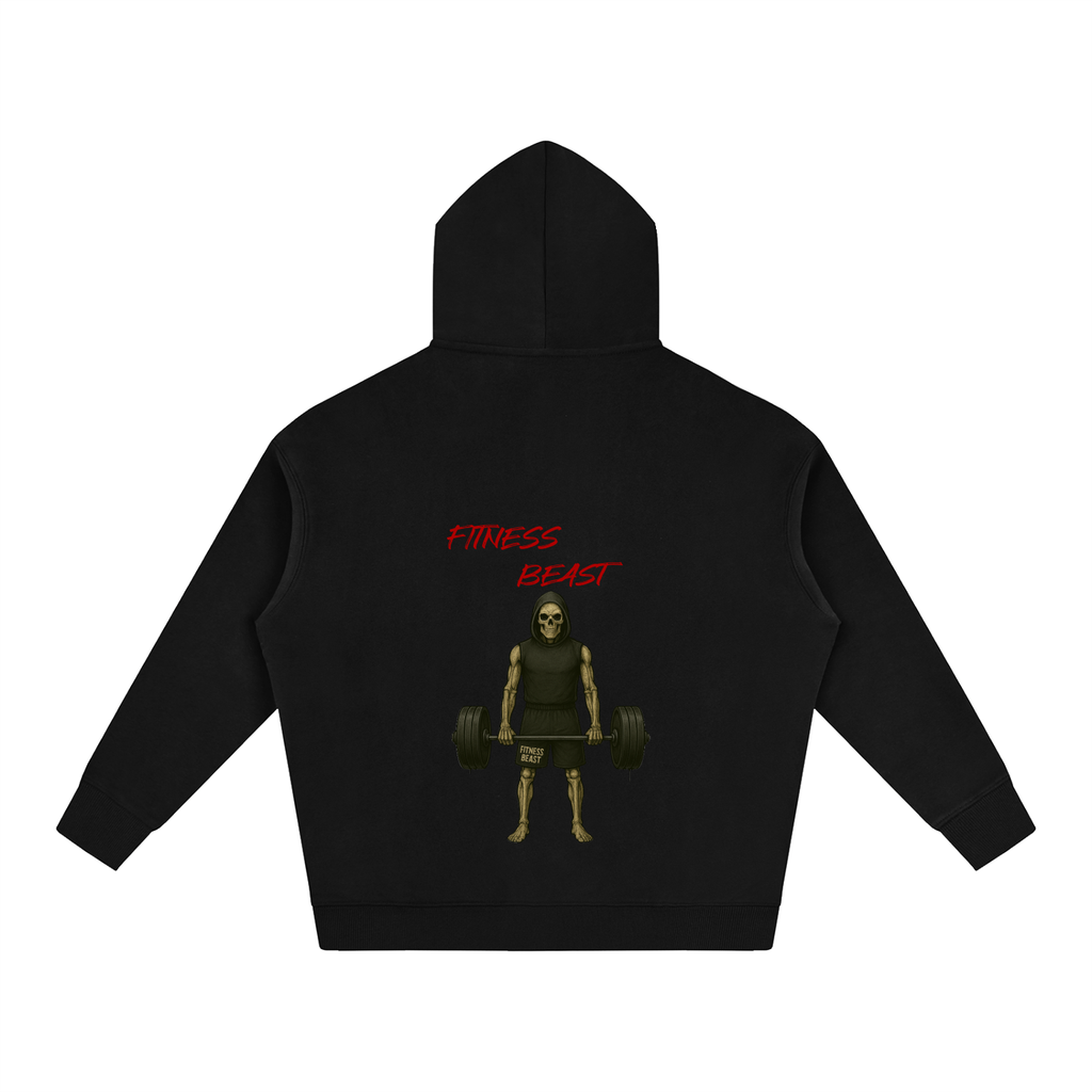 Oversize Reaper Lifting Fleeced Hoodie