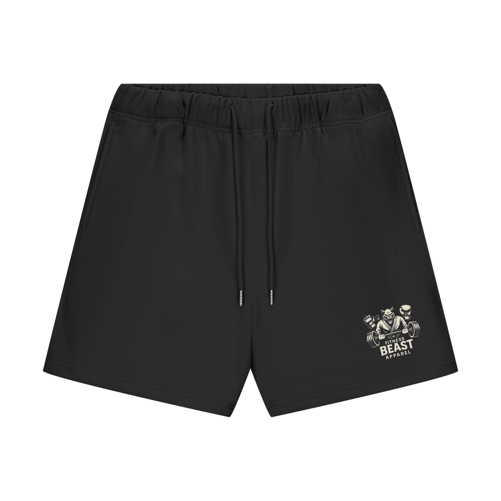 Unisex Heavyweight Fitness Beast Fleece Loose Fit Shorts