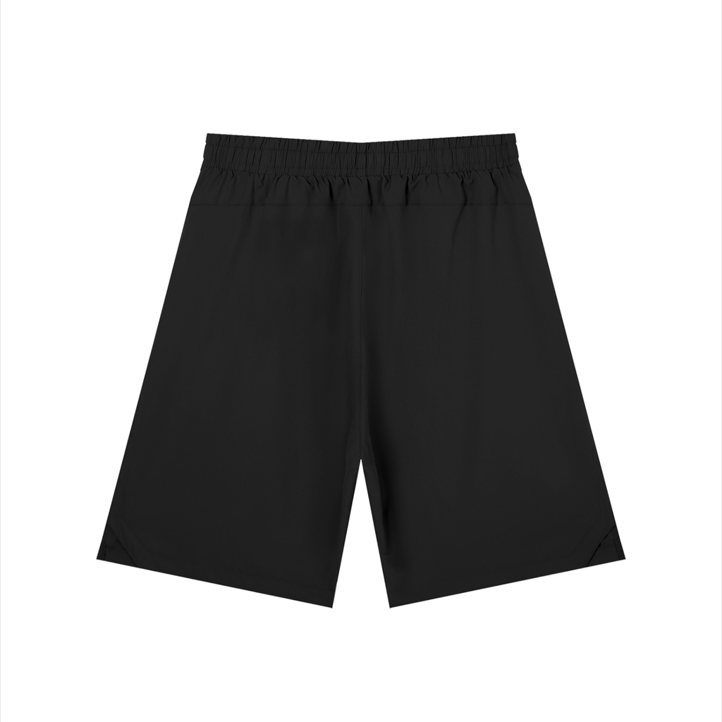 Men’s Solid Cross Elastic Waist Shorts